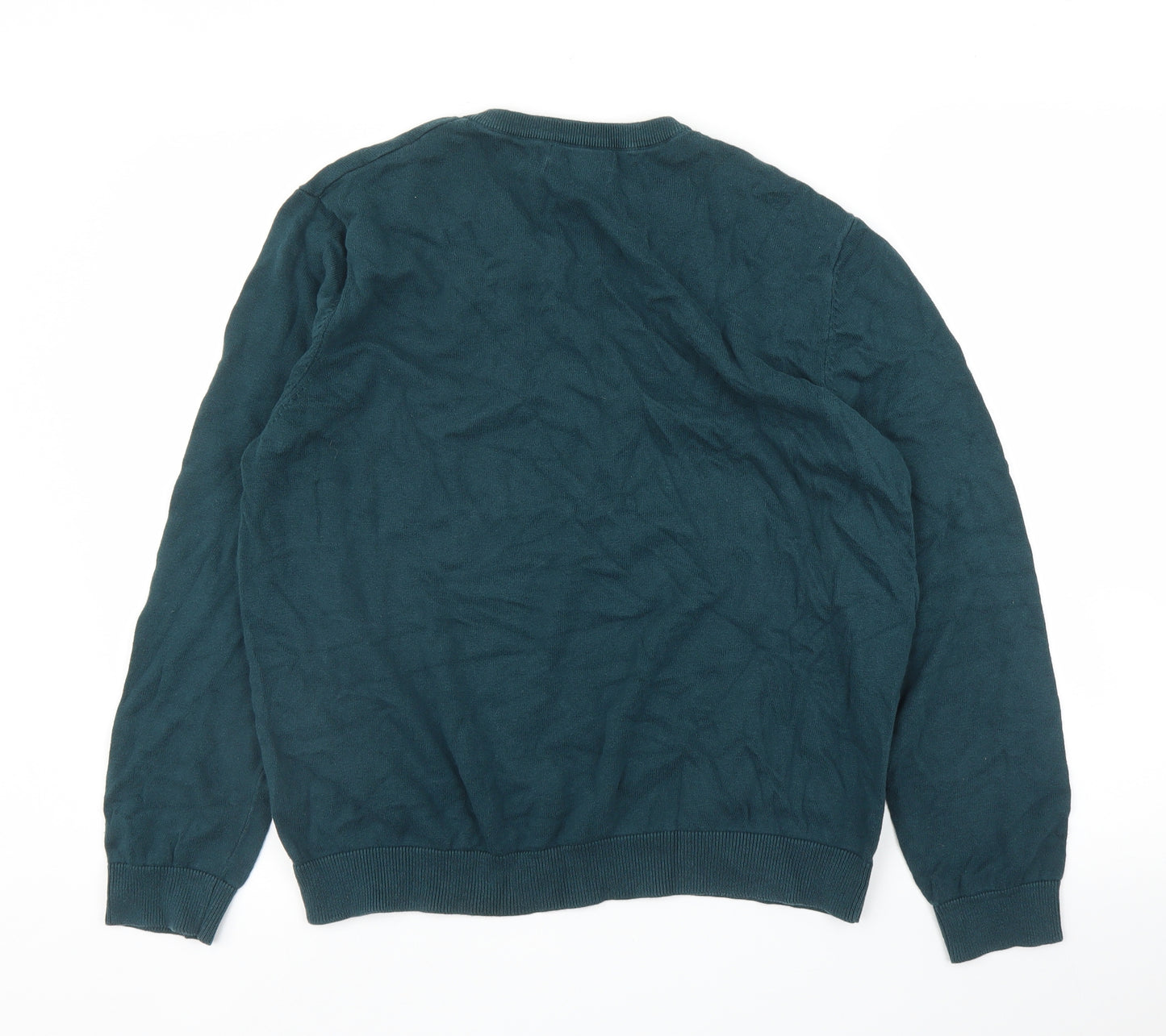 TU Mens Green   Pullover Jumper Size L