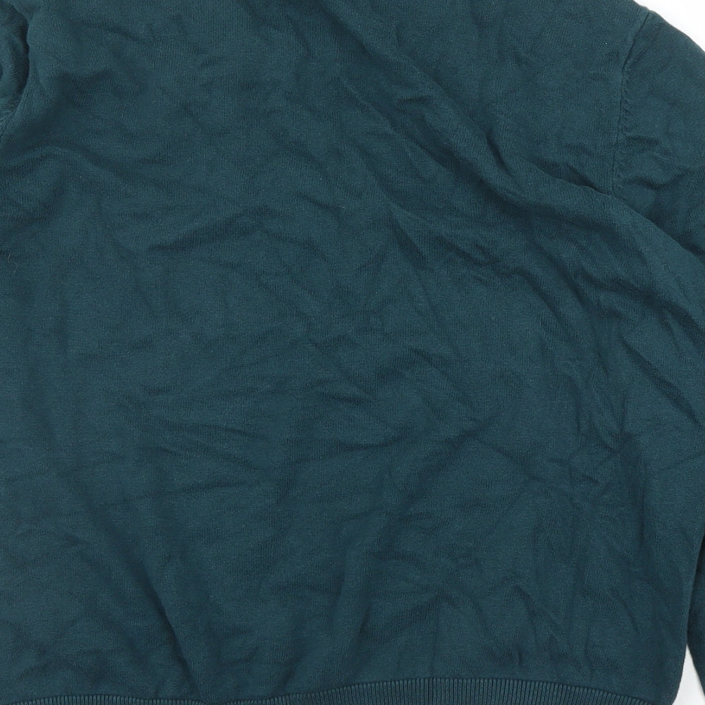 TU Mens Green   Pullover Jumper Size L