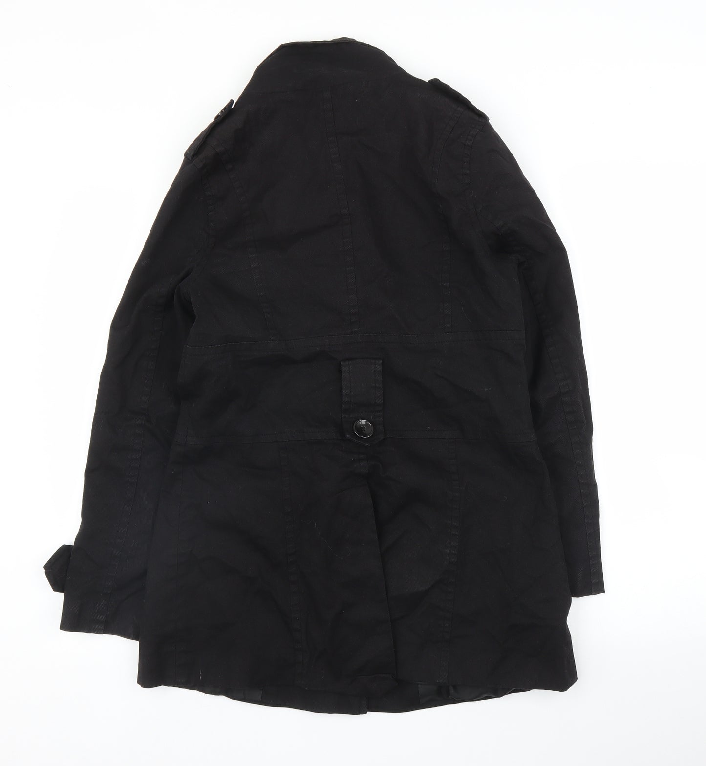 Primark Womens Black   Pea Coat Coat Size 12