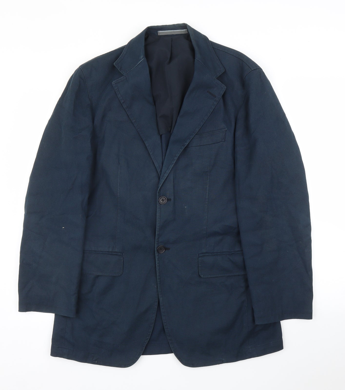 M&S Mens Blue   Jacket Blazer Size S