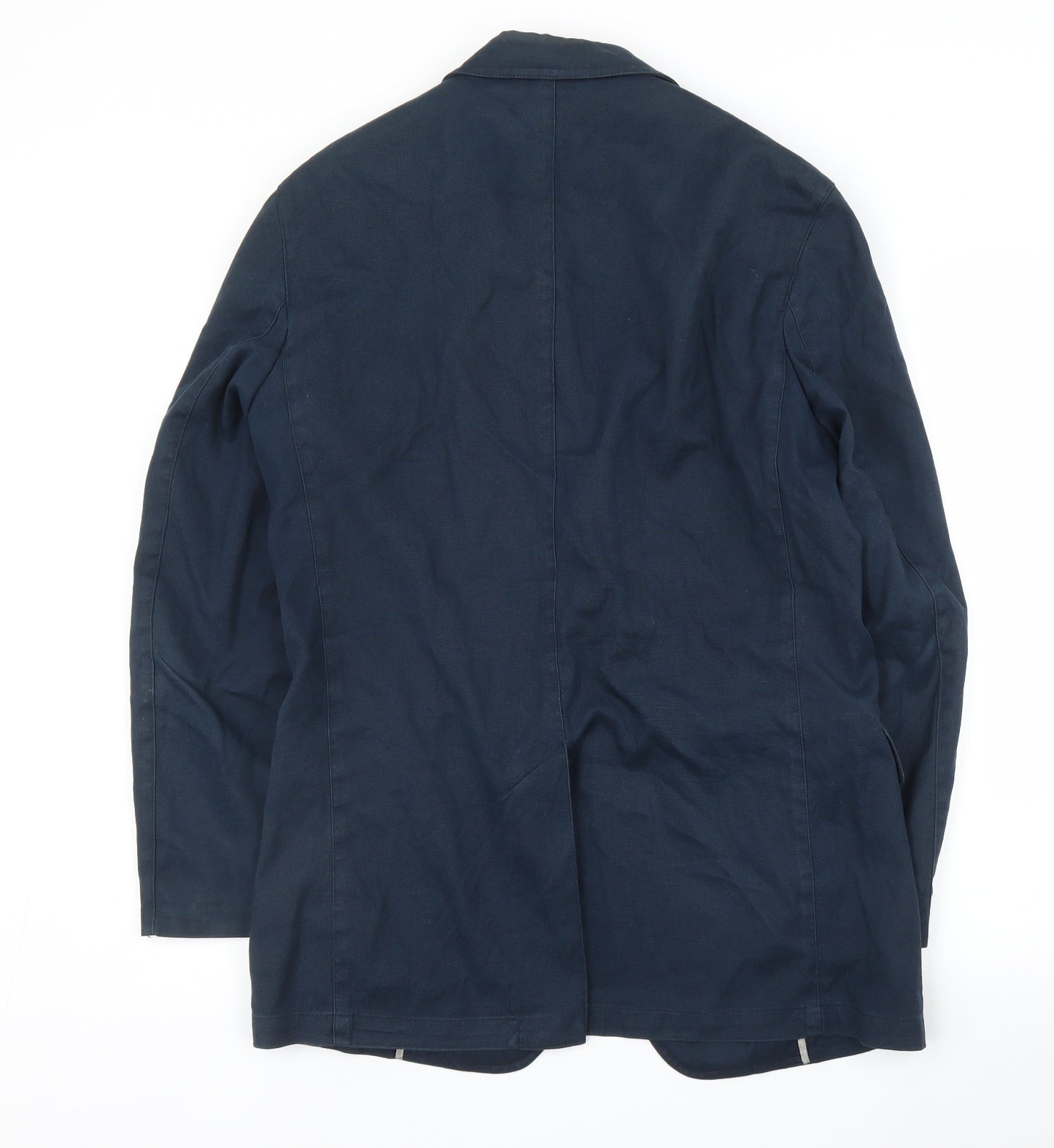 M&S Mens Blue   Jacket Blazer Size S