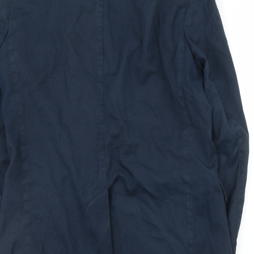 M&S Mens Blue   Jacket Blazer Size S