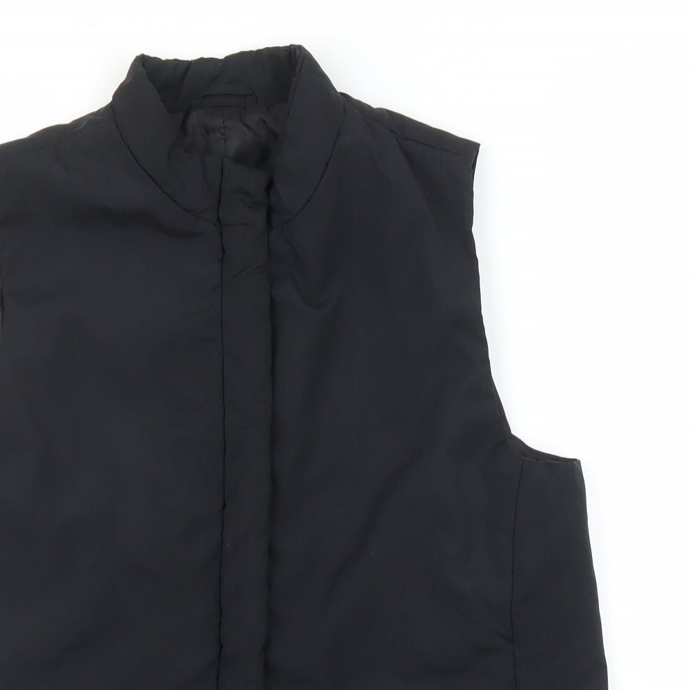 BHS Womens Black   Gilet Jacket Size 16