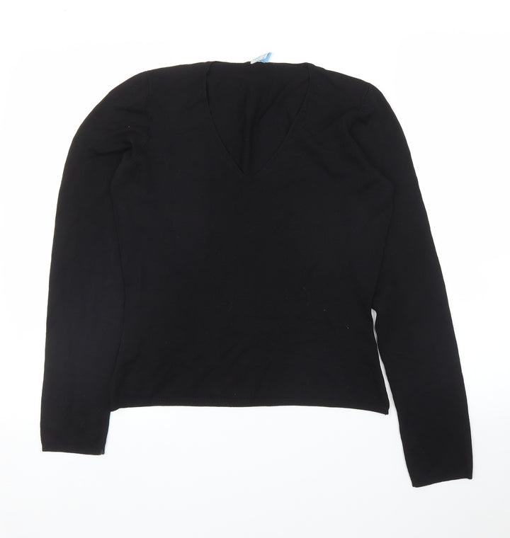 Oasis Womens Black   Pullover Jumper Size 14
