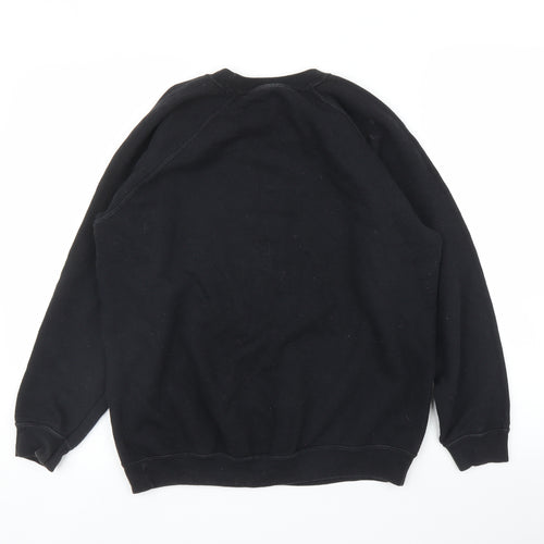 Fruit of the Loom Girls Black   Pullover Jumper Size 12-13 Years