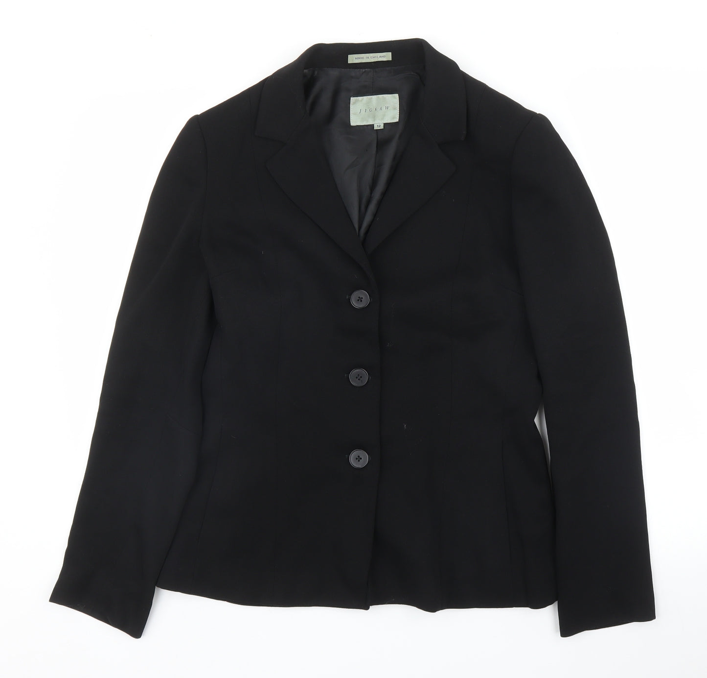 Jigsaw Womens Black   Jacket Blazer Size 12