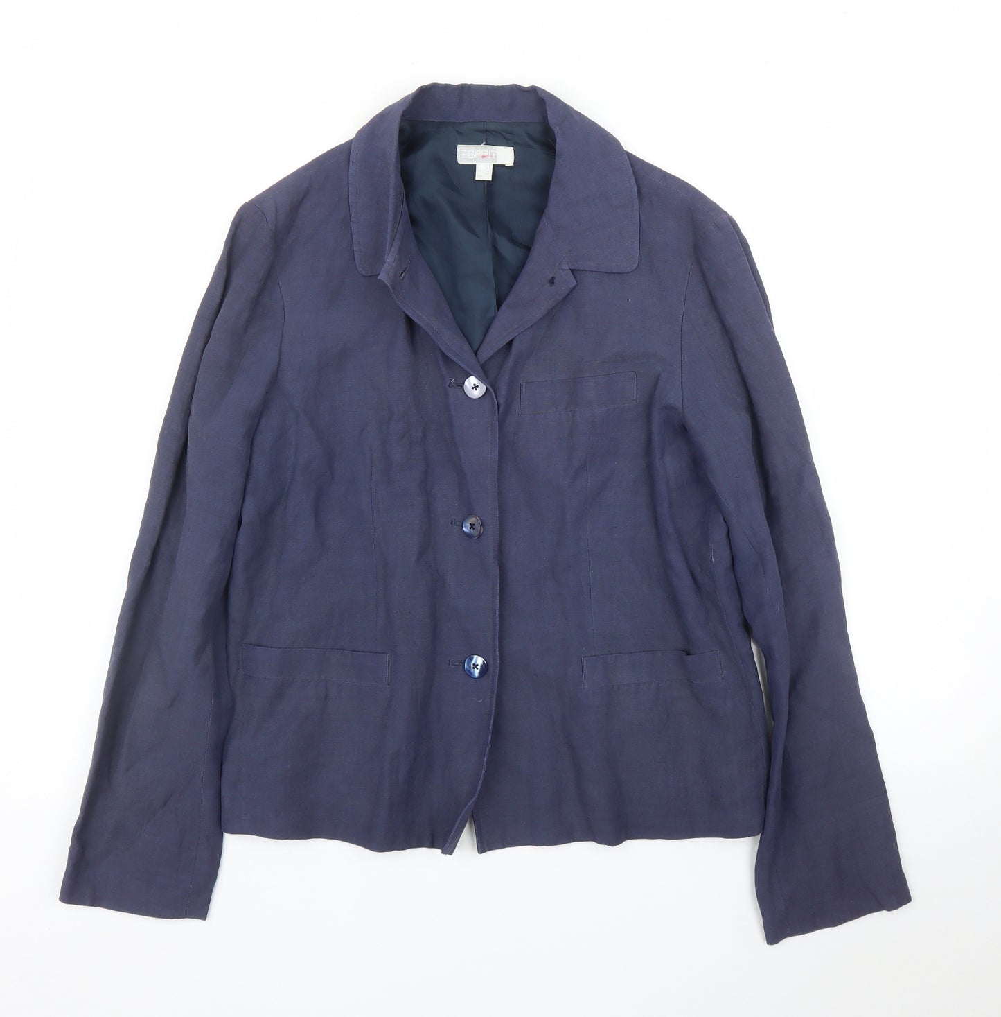 Espirit Womens Blue   Jacket Blazer Size 12