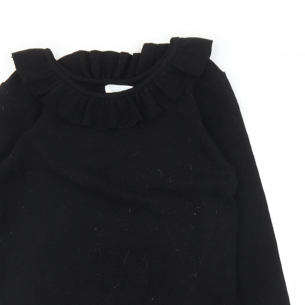 Primark Girls Black   Pullover Jumper Size 14 Years