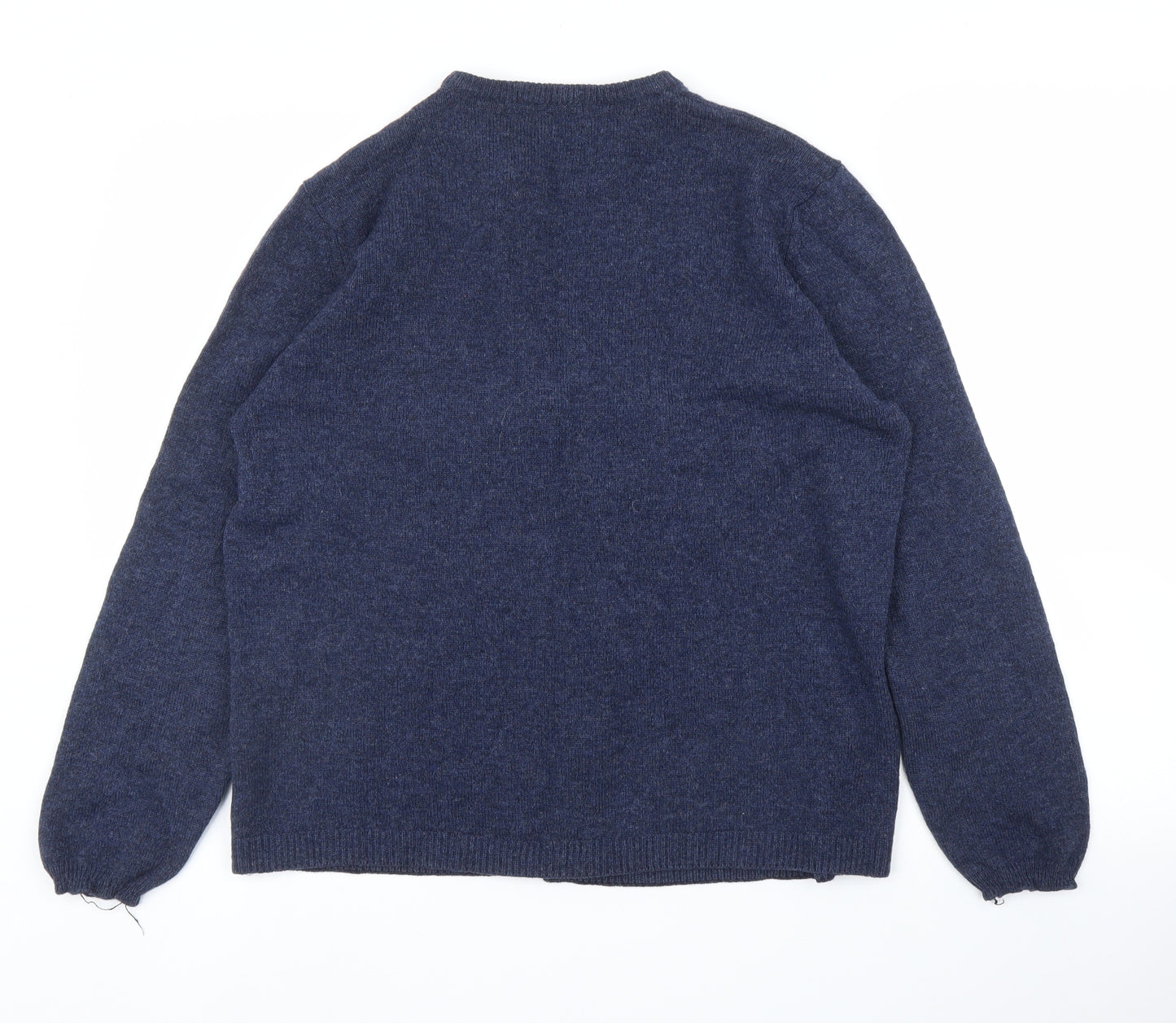 M&S Womens Blue   Cardigan Jumper Size 16