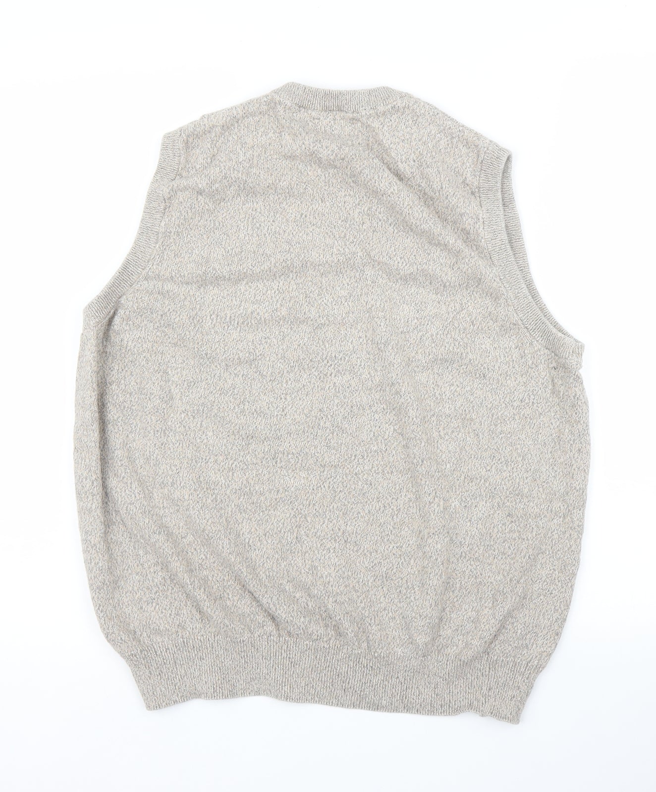 M&S Mens Beige   Vest Jumper Size M