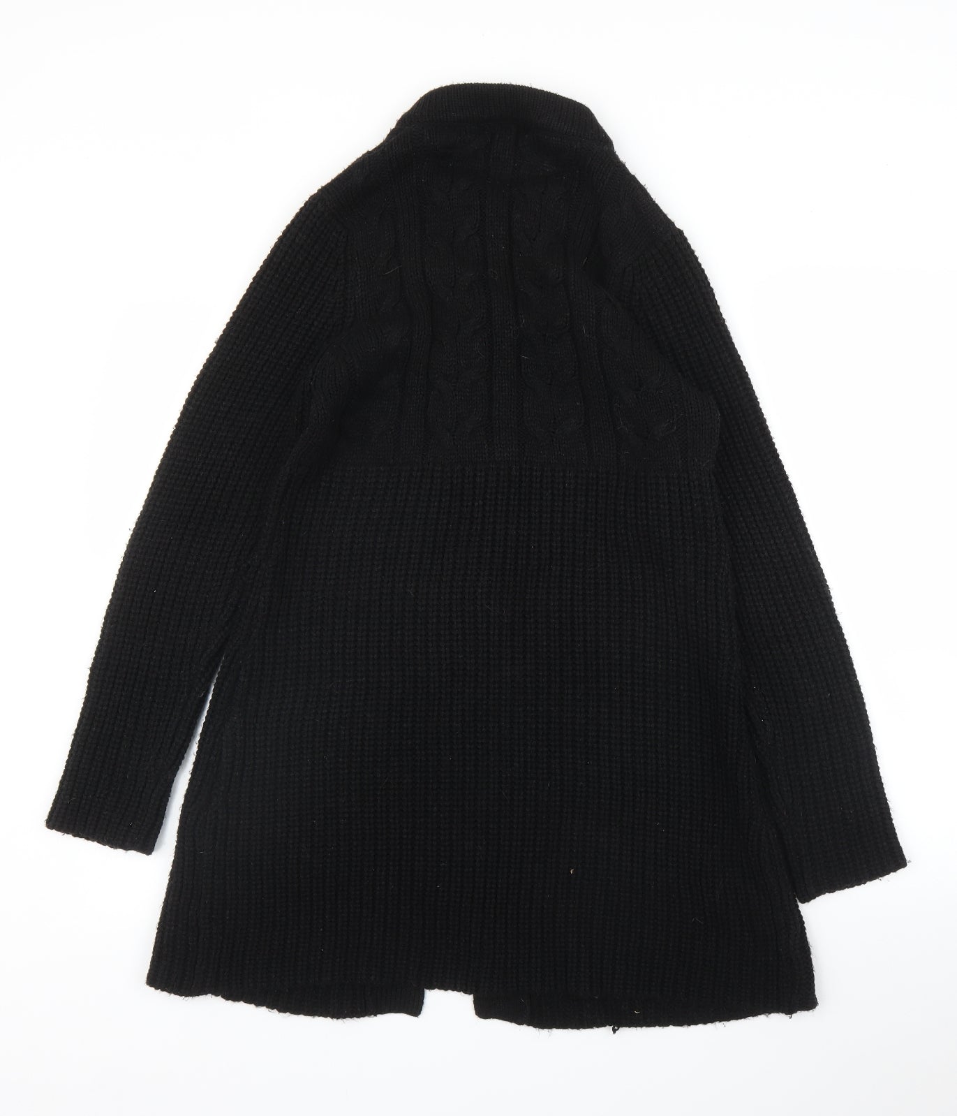 Primark Womens Black   Cardigan Jumper Size 12