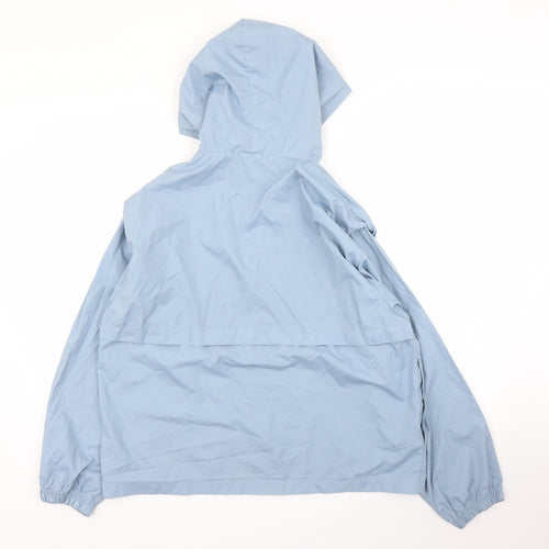 Reebok Womens Blue   Rain Coat Coat Size 14