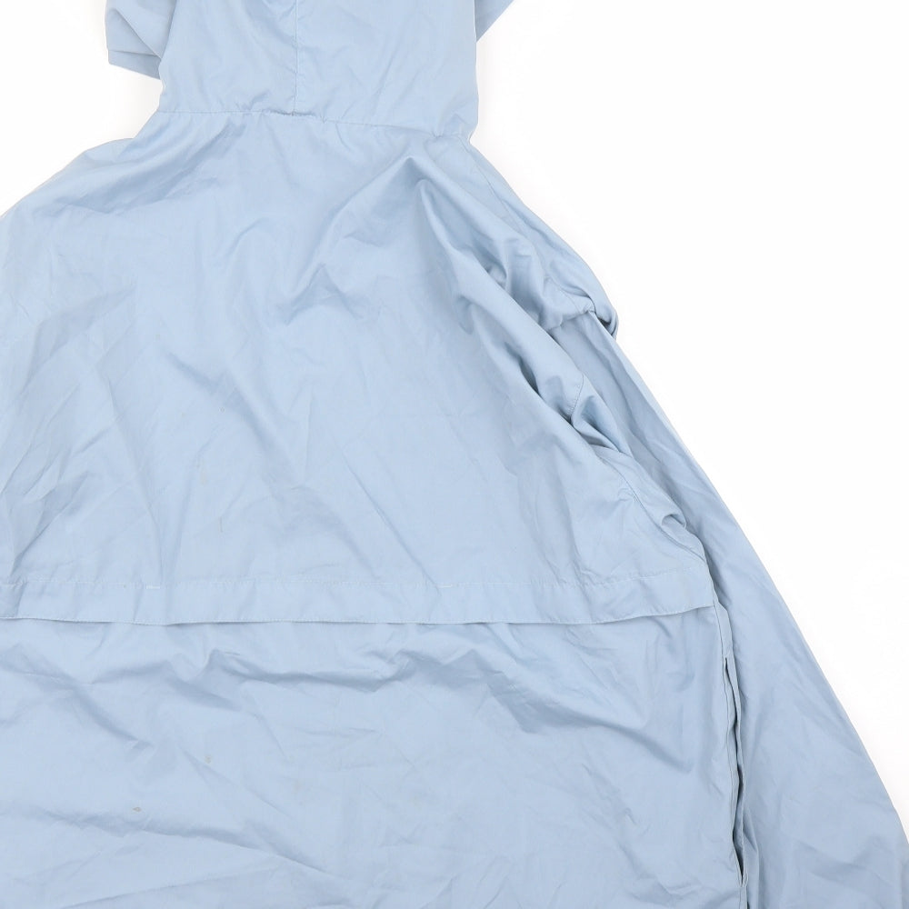 Reebok Womens Blue   Rain Coat Coat Size 14