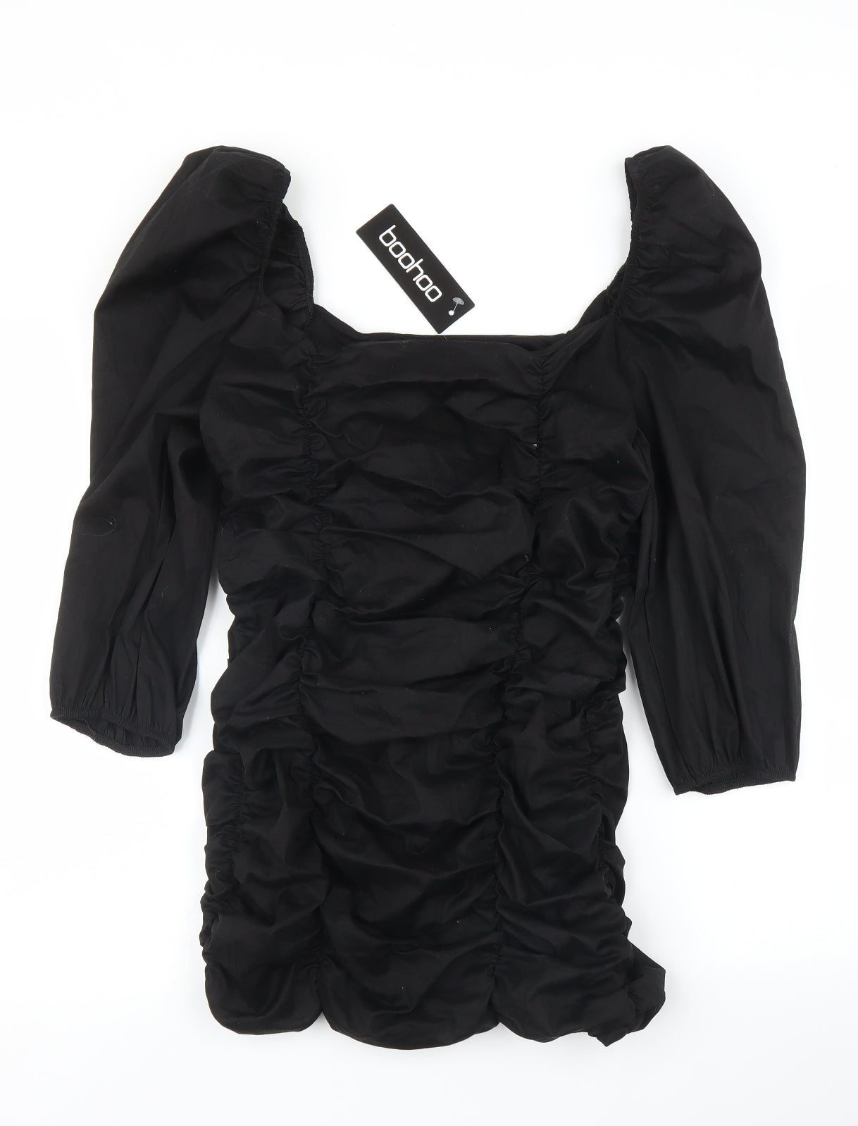 Boohoo Womens Black   Bodycon  Size 12