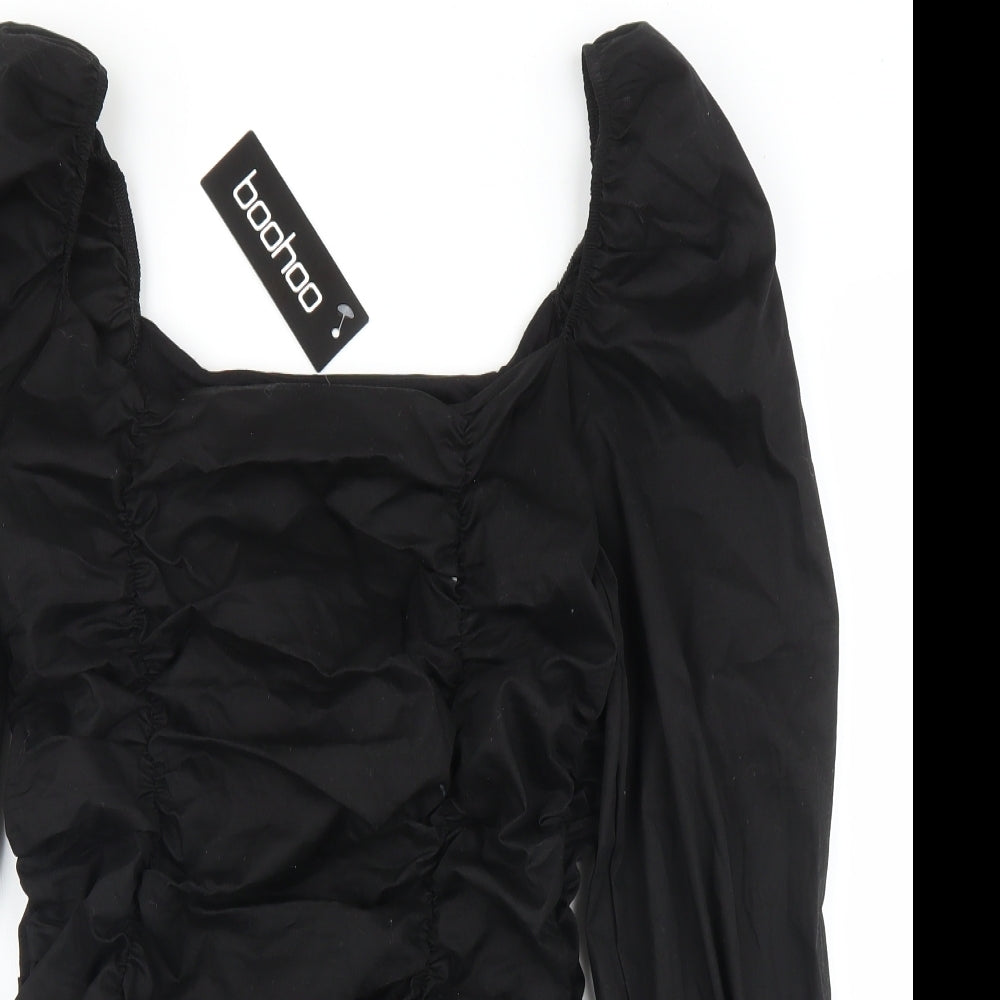 Boohoo Womens Black   Bodycon  Size 12