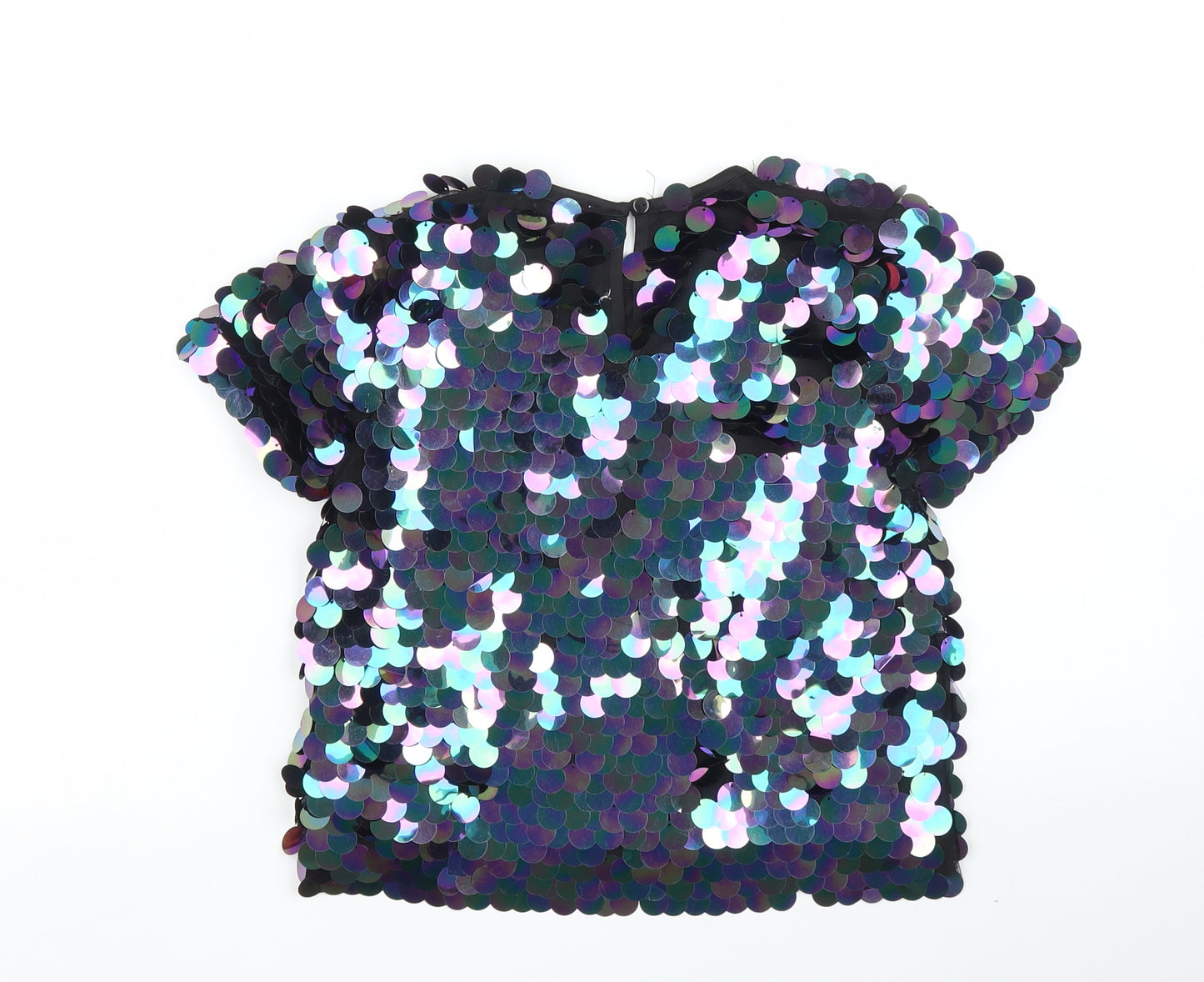 Primark Girls Purple   Basic T-Shirt Size 8 Years