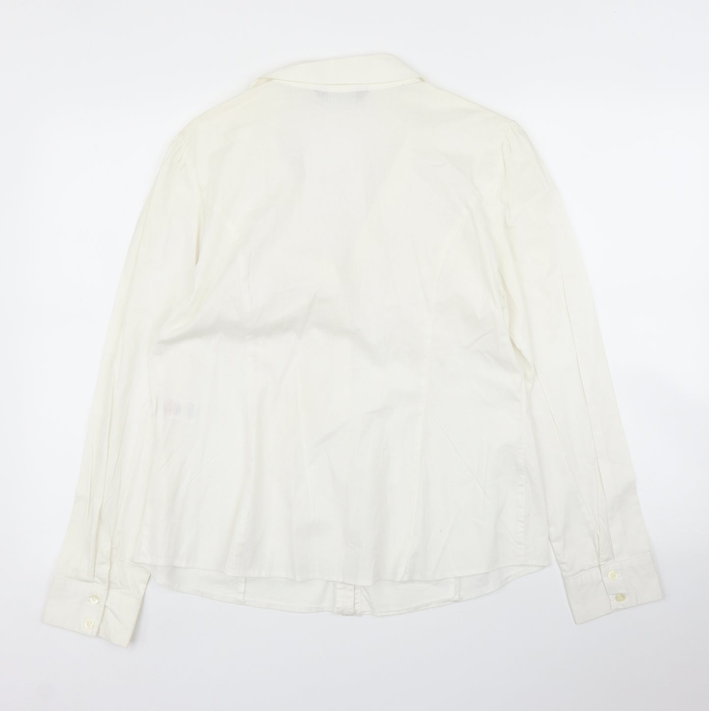 Dorothy Perkins Womens White   Basic Blouse Size 16