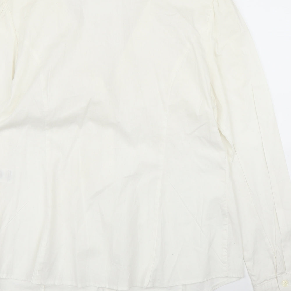 Dorothy Perkins Womens White   Basic Blouse Size 16