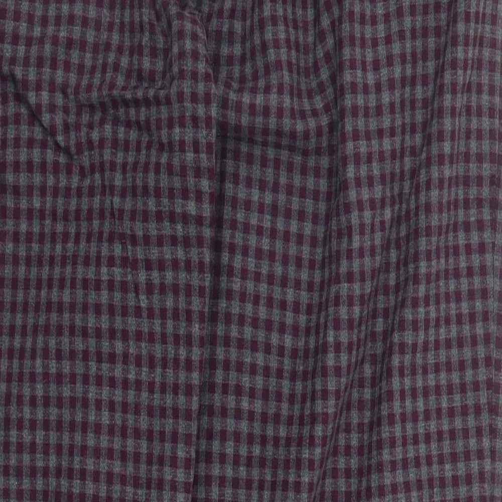 Matalan Mens Purple Check   Pyjama Pants Size XL