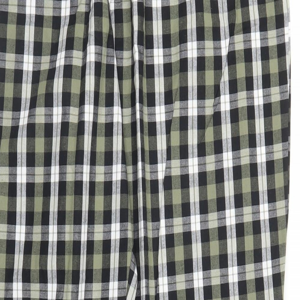 TU Mens Green Plaid   Pyjama Set Size XL