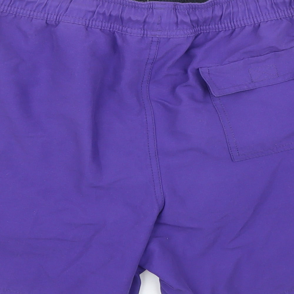 M&S Mens Purple   Sweat Shorts Size L