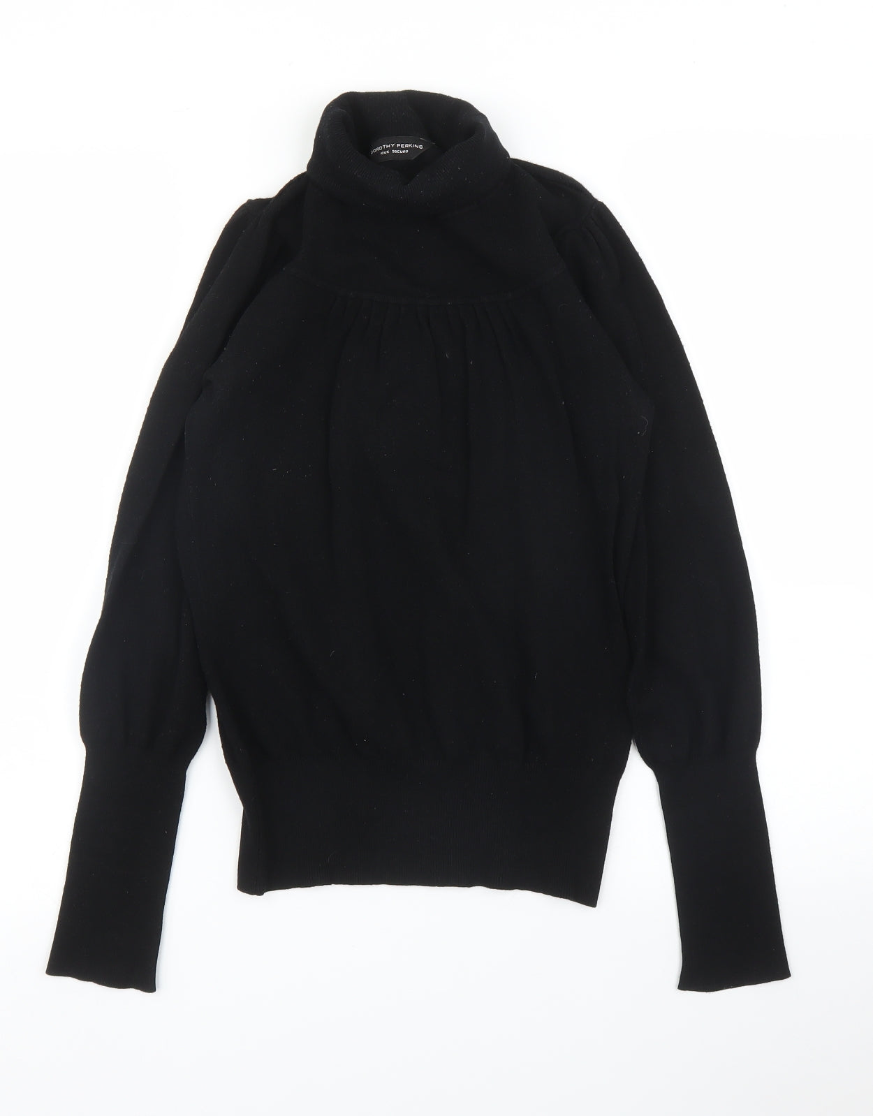 Dorothy Perkins Womens Black   Pullover Jumper Size 10