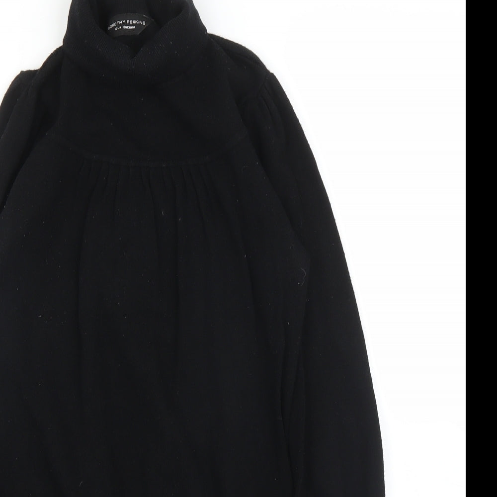 Dorothy Perkins Womens Black   Pullover Jumper Size 10