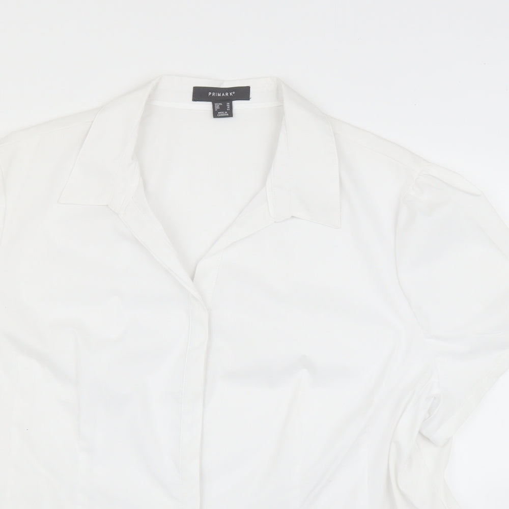 Primark Womens White   Basic Blouse Size 20