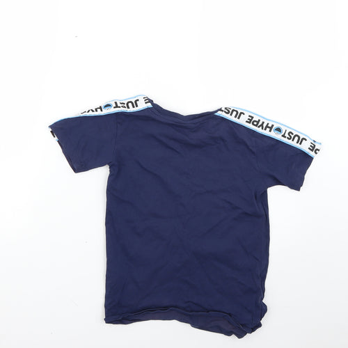 Hype Boys Blue   Basic T-Shirt Size 9-10 Years  - sesame street