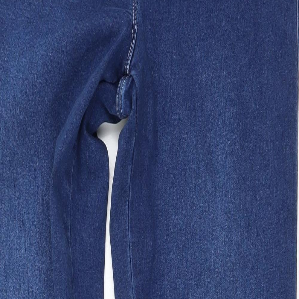 NEXT Womens Blue   Straight Jeans Size 12 L32 in