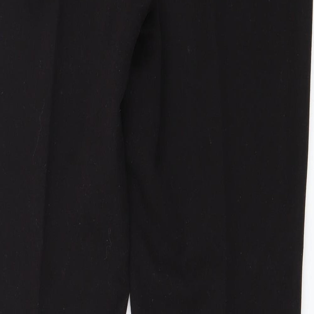 F&F Womens Black   Trousers  Size 12 L31 in