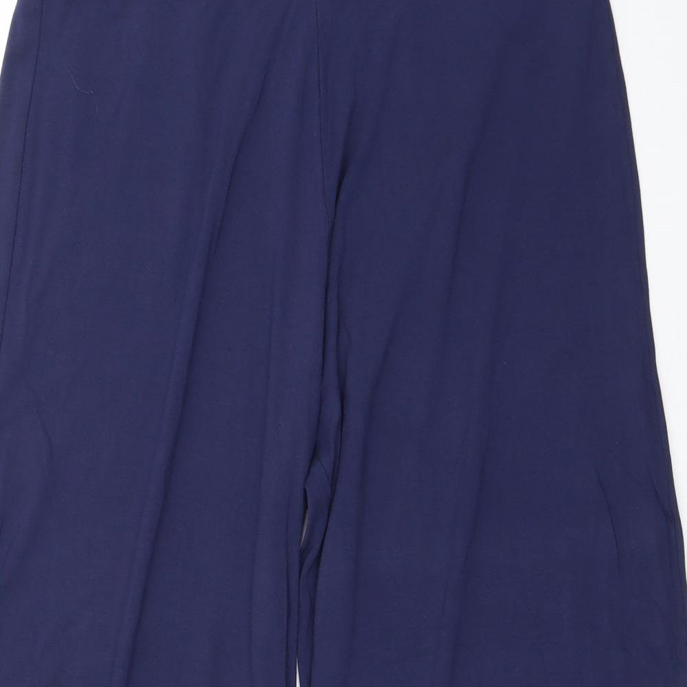 NEXT Womens Blue   Trousers  Size 12 L23 in