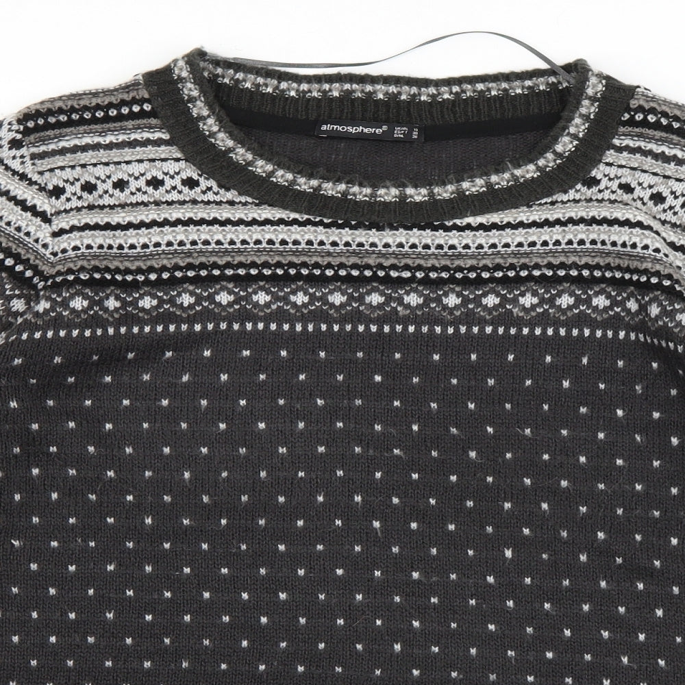 Atmosphere Womens Grey   Pullover Jumper Size 10