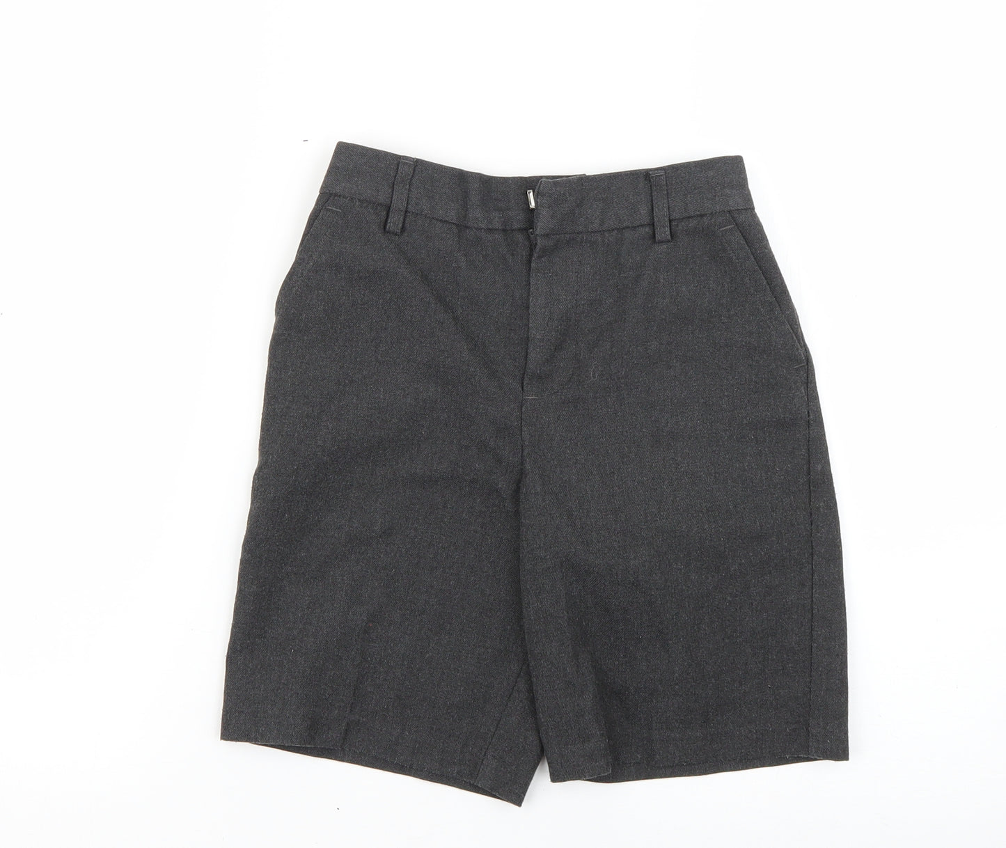 John Lewis Boys Grey   Chino Shorts Size 8 Years - school shorts