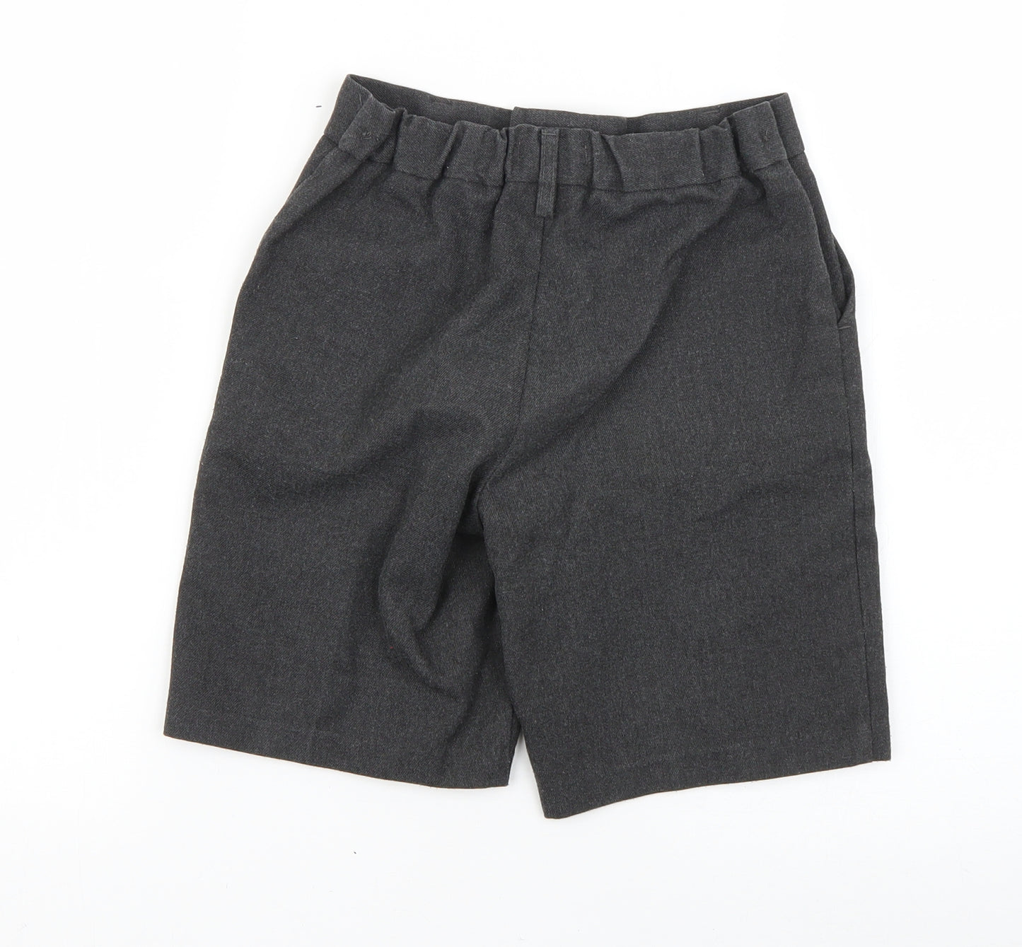 John Lewis Boys Grey   Chino Shorts Size 8 Years - school shorts