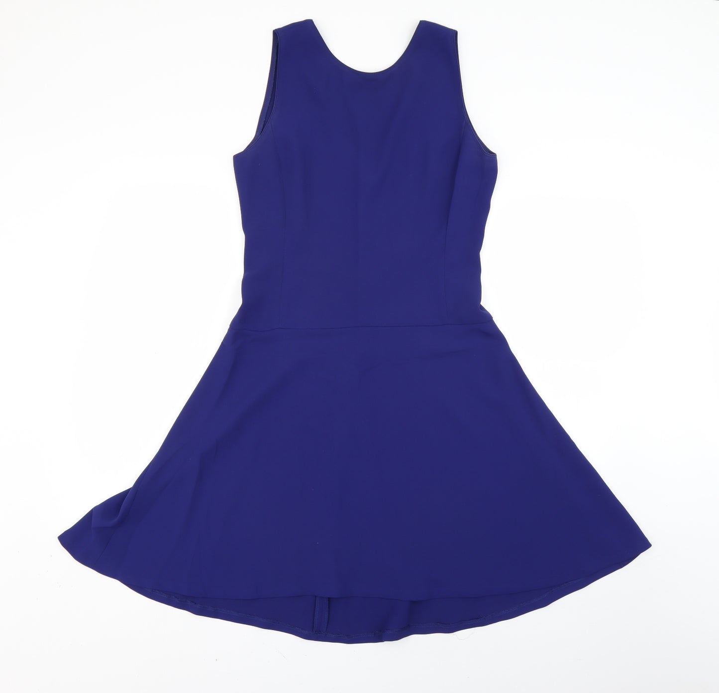 Zara Womens Blue   Tank Dress  Size S