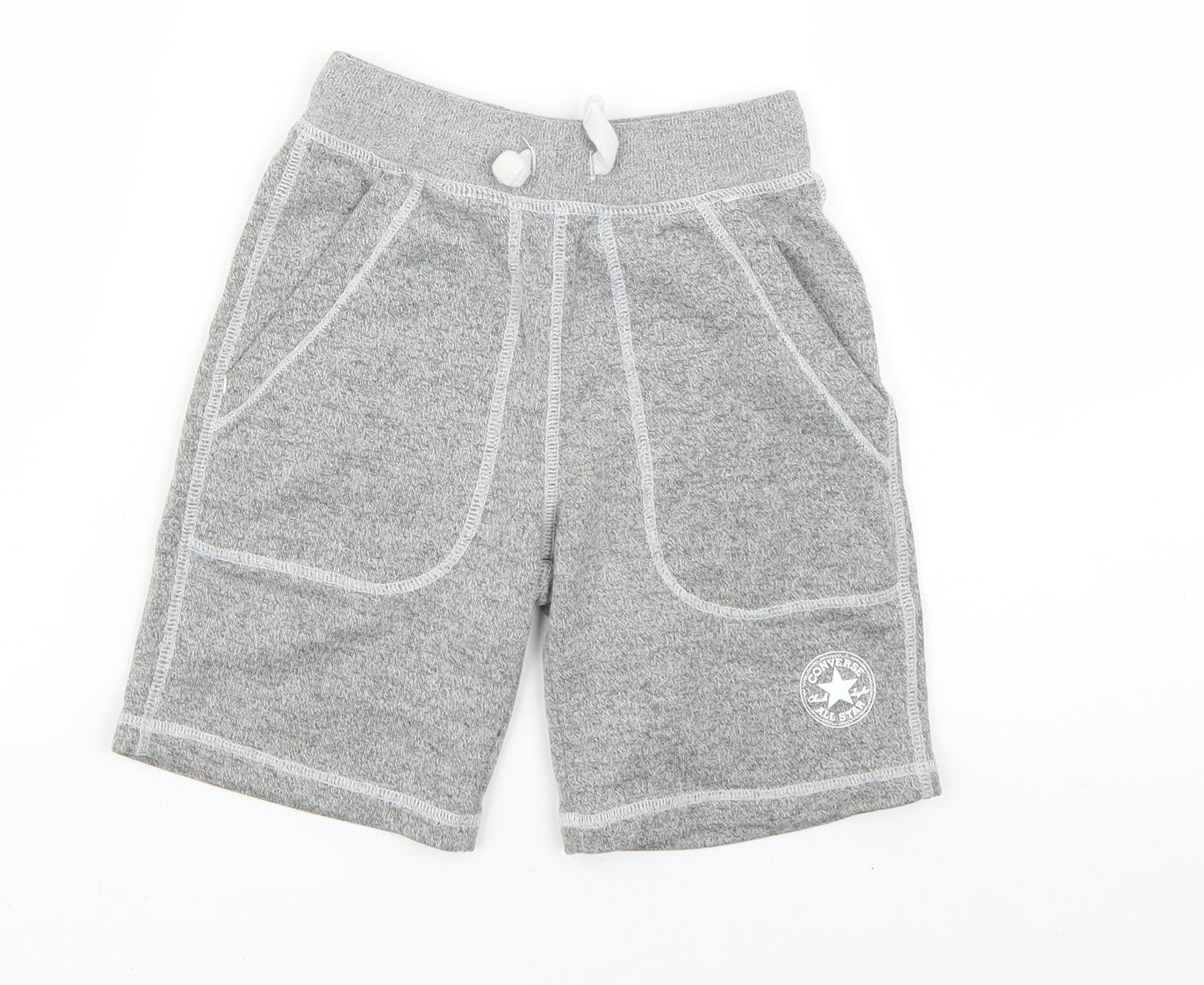 Converse Boys Grey   Sweat Shorts Size 4-5 Years