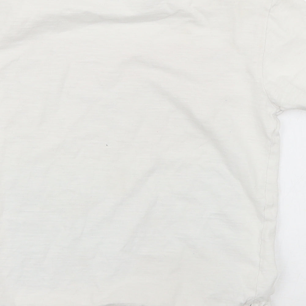 NEXT Boys White   Basic T-Shirt Size 6 Years