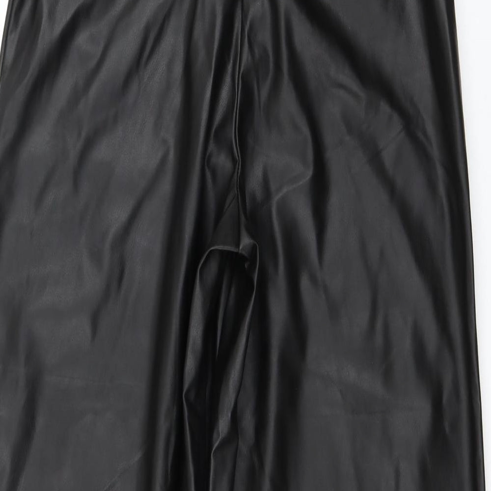 Very Womens Black   Trousers  Size 10 L24 in