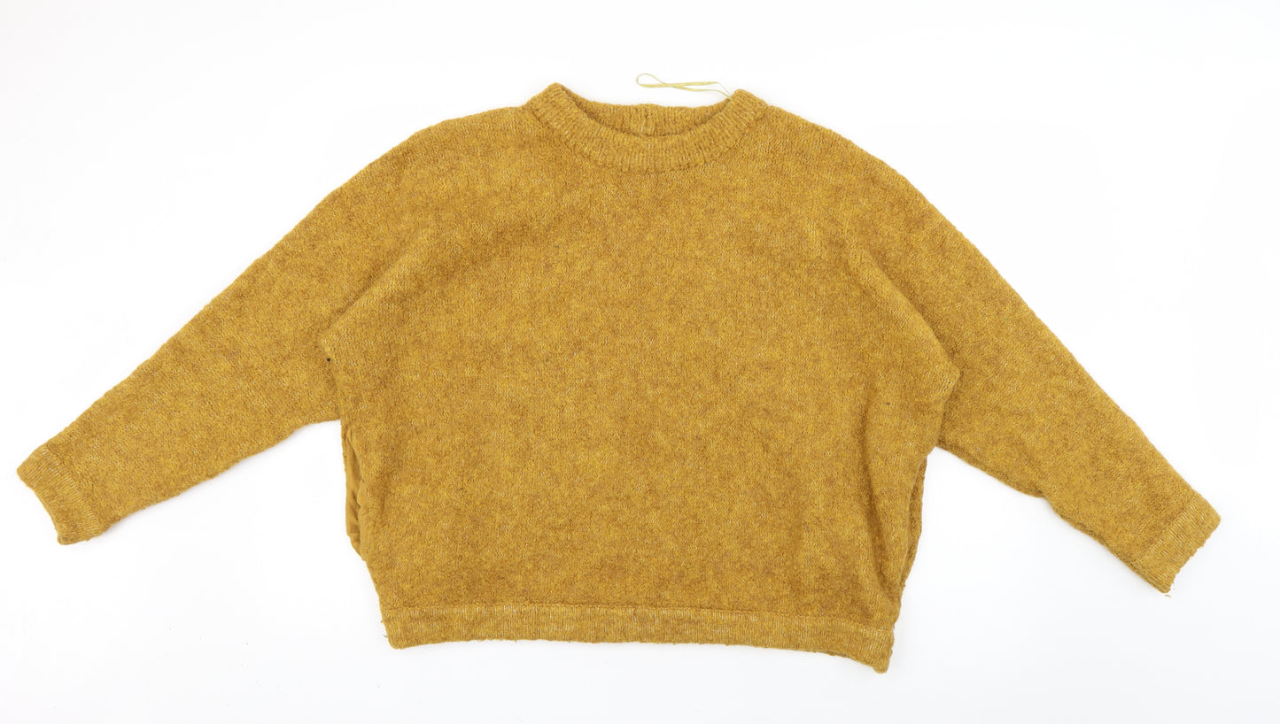 River Island Womens Yellow   Pullover Jumper Size 12