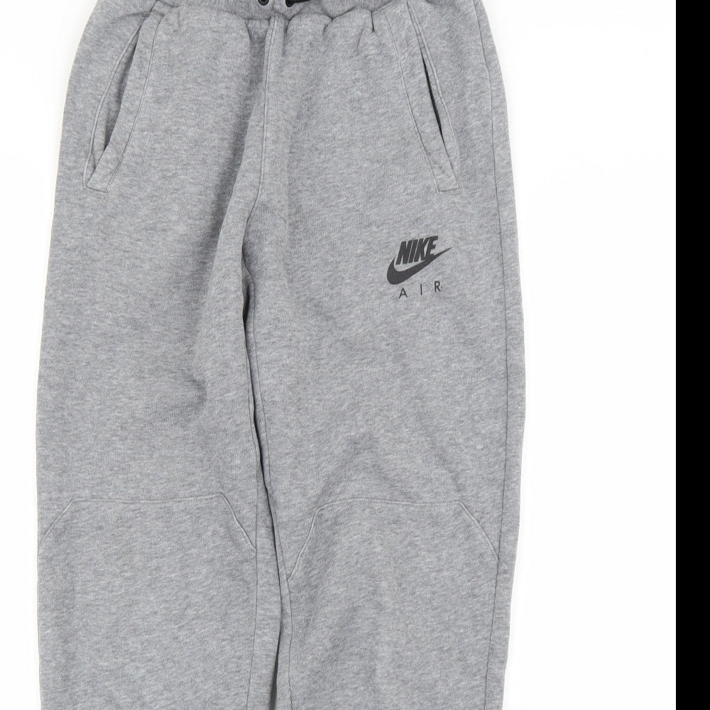 Nike Boys Grey   Jogger Trousers Size 12-13 Years