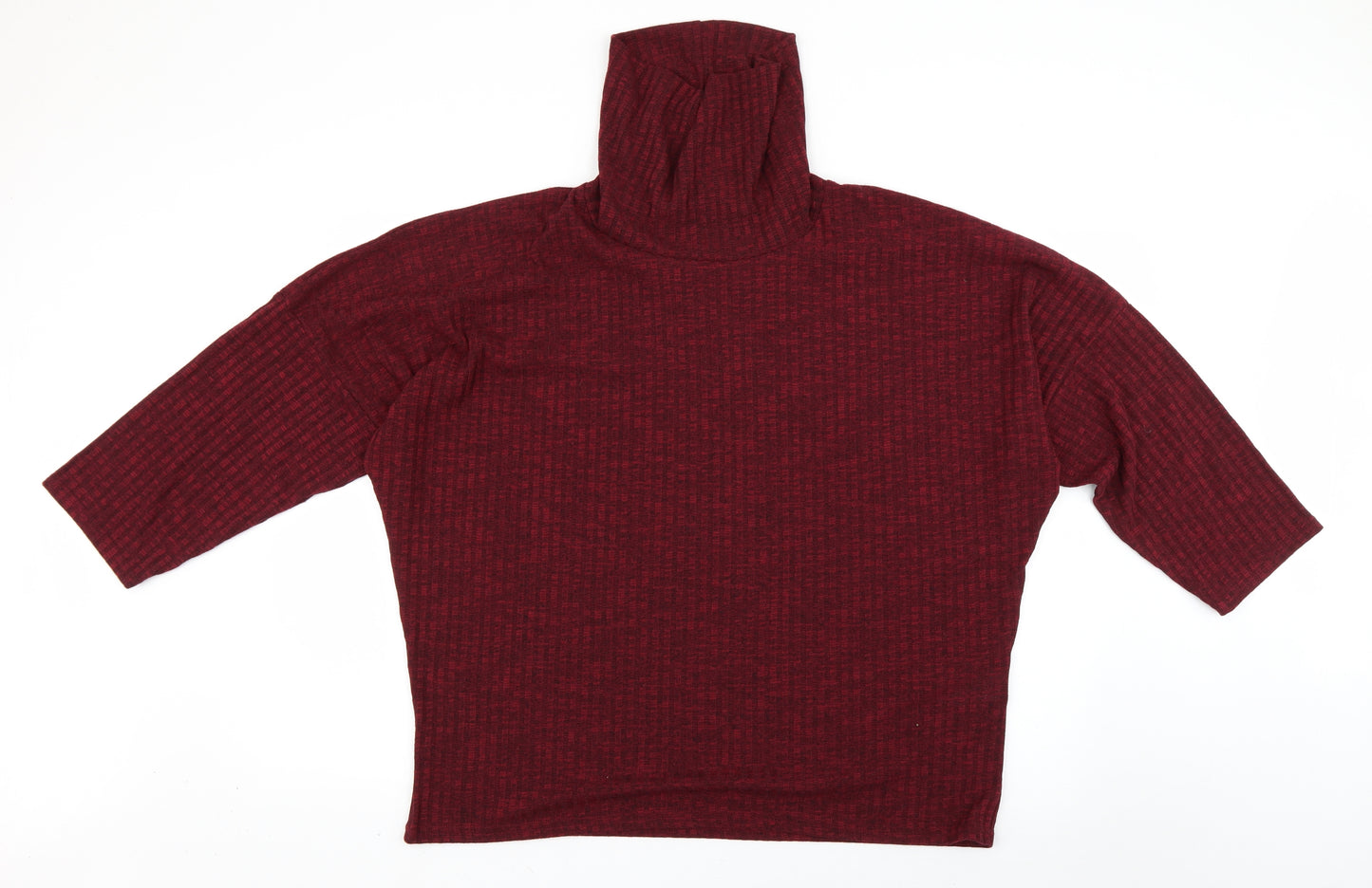 Peacocks Womens Red   Pullover Jumper Size 16