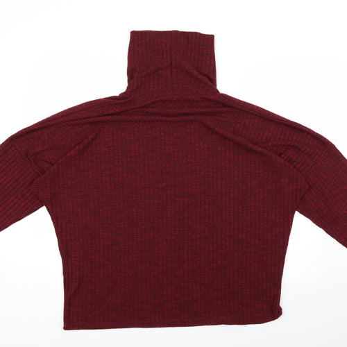Peacocks Womens Red   Pullover Jumper Size 16