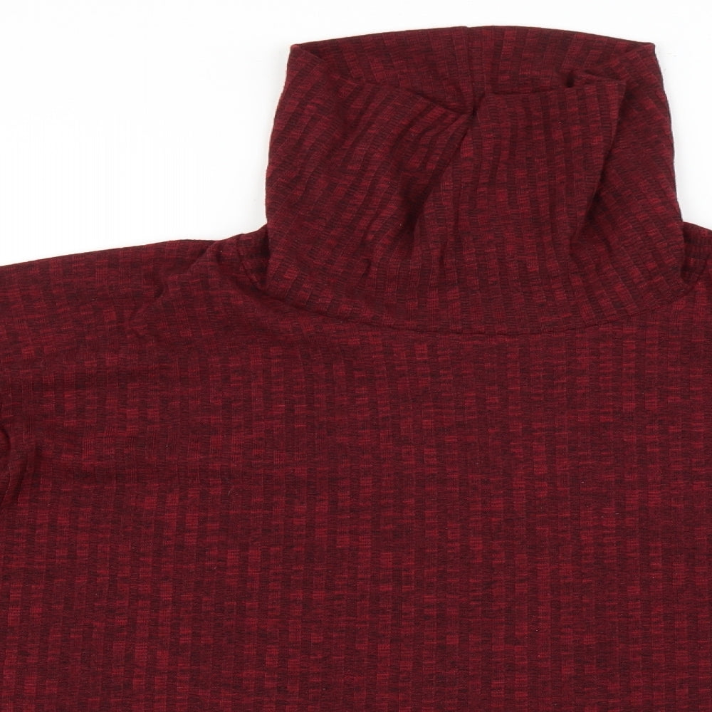 Peacocks Womens Red   Pullover Jumper Size 16