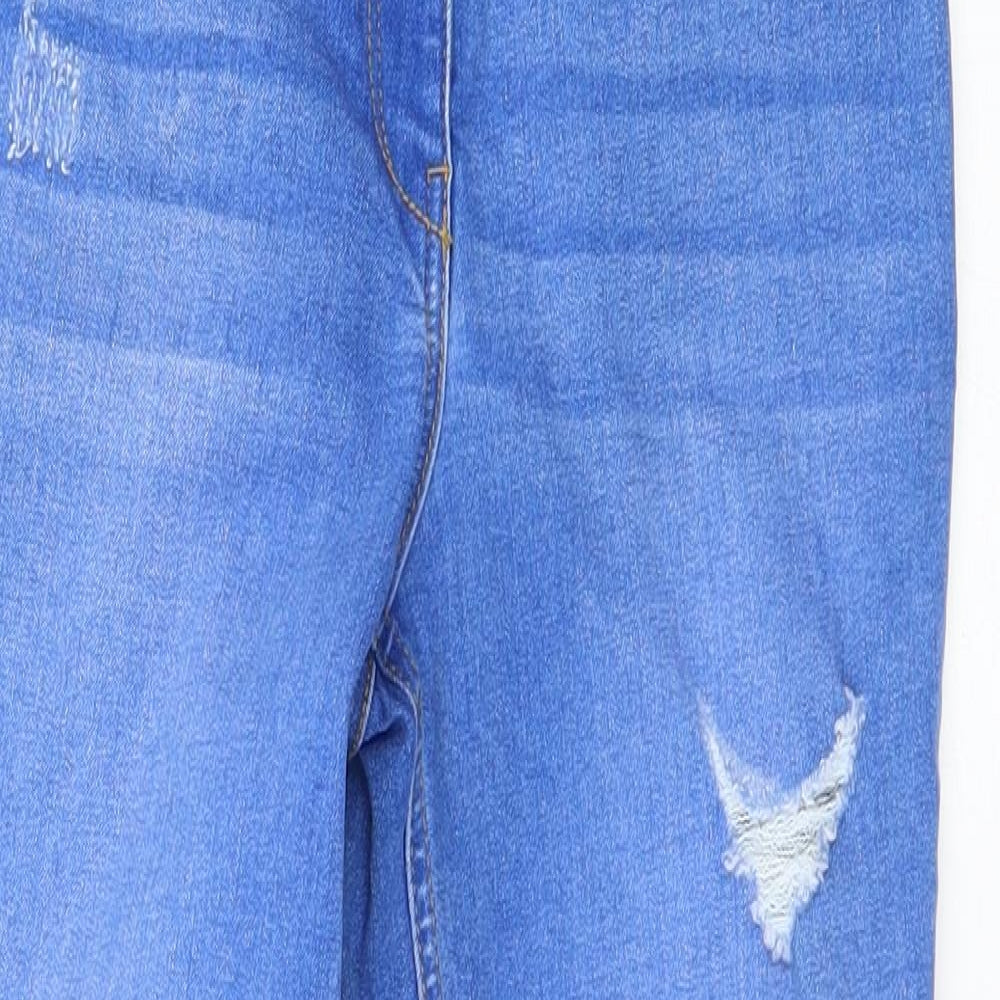 Matalan Womens Blue   Skinny Jeans Size 8 L25 in