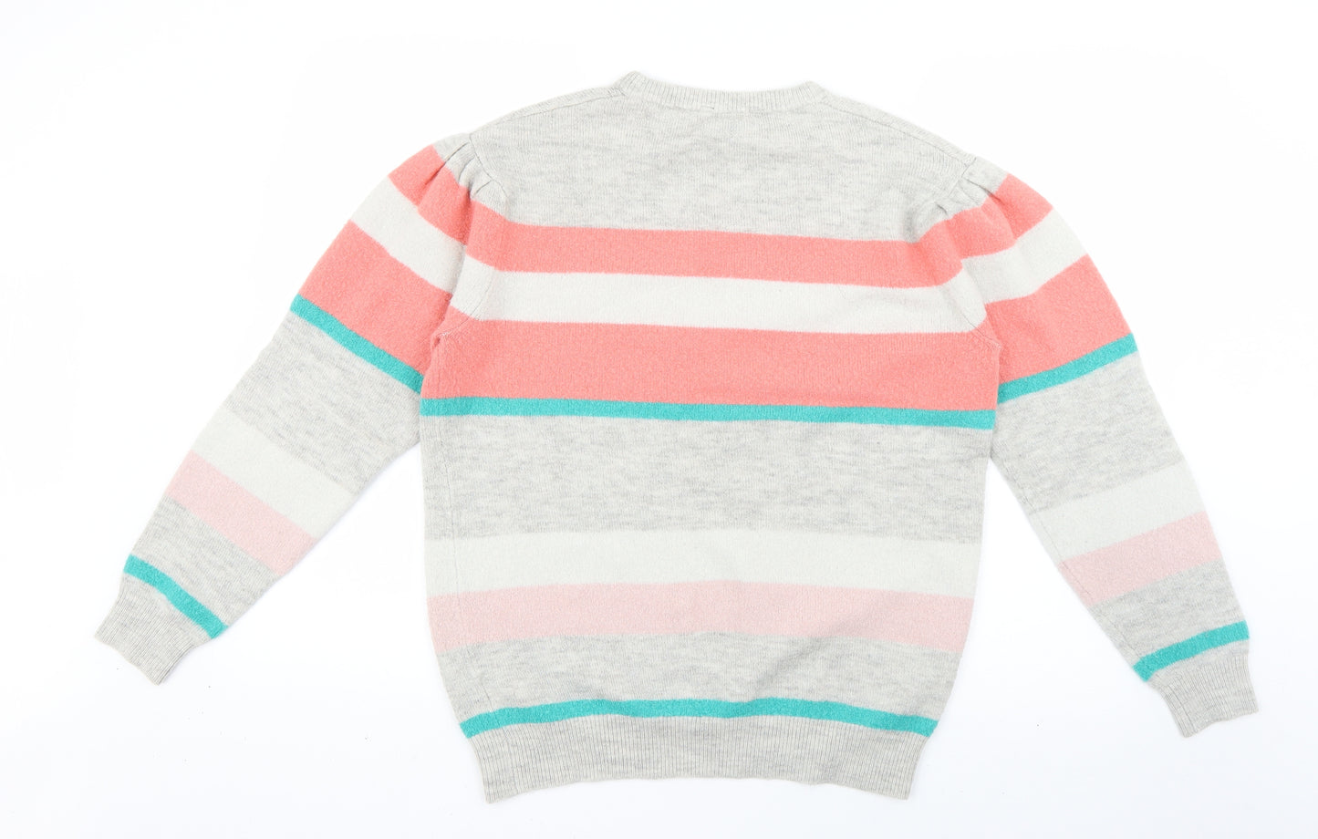 Dorothy Perkins Womens Multicoloured Striped  Pullover Jumper Size 14