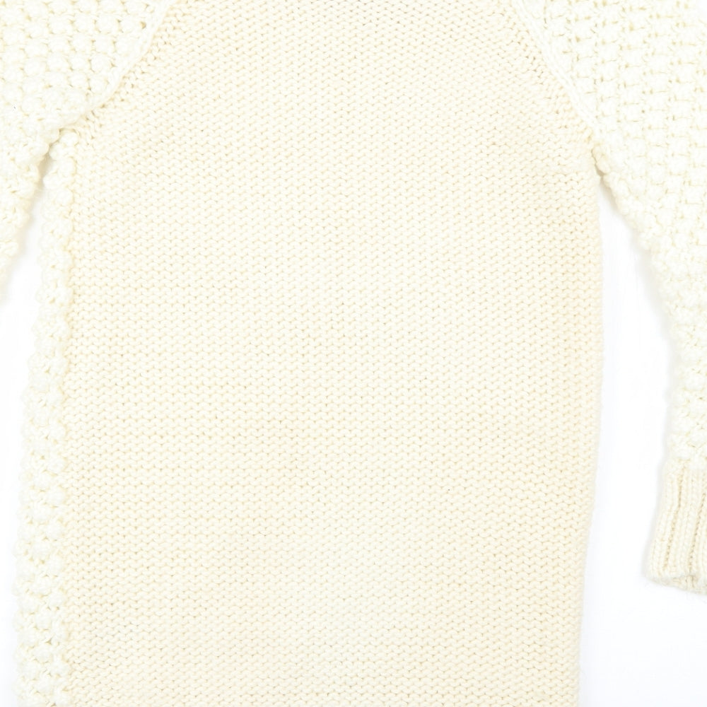Miss Selfridge Womens White   Pullover Jumper Size 14