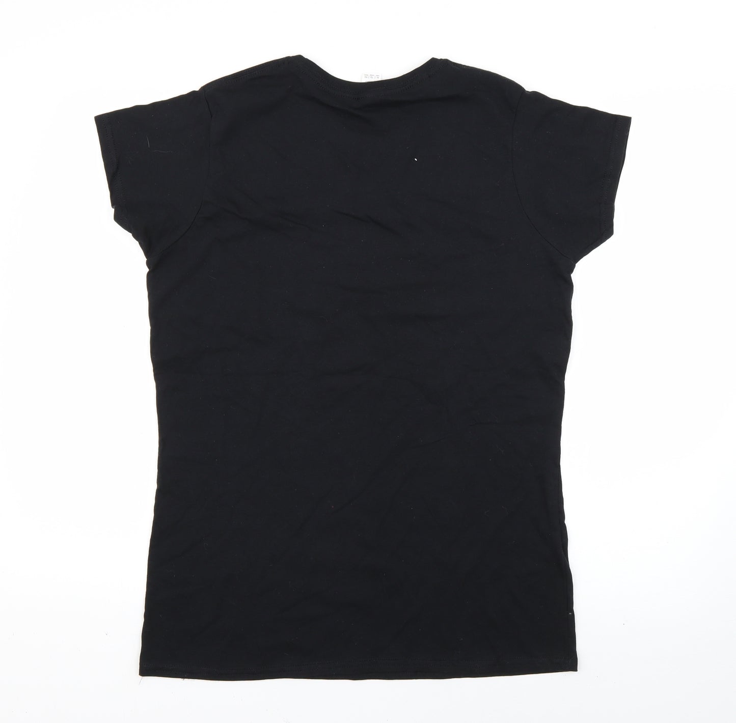 Gildan Womens Black   Basic T-Shirt Size XL
