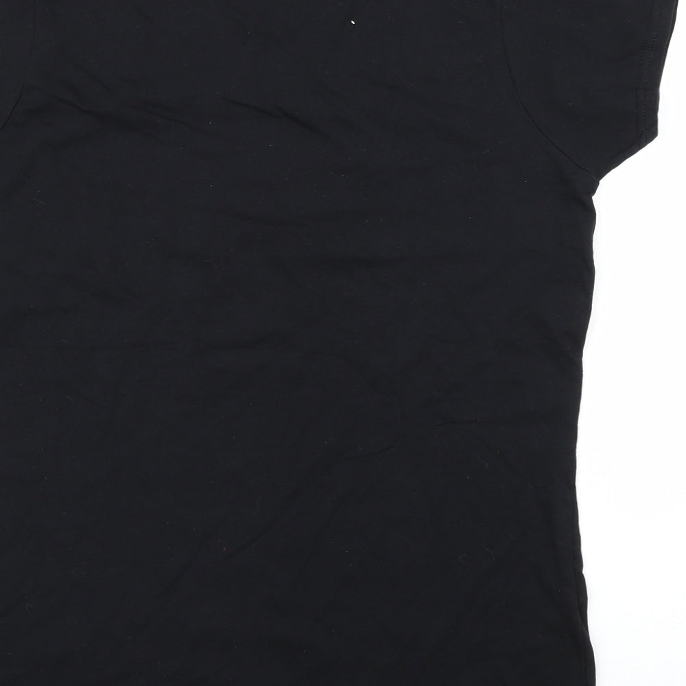 Gildan Womens Black   Basic T-Shirt Size XL