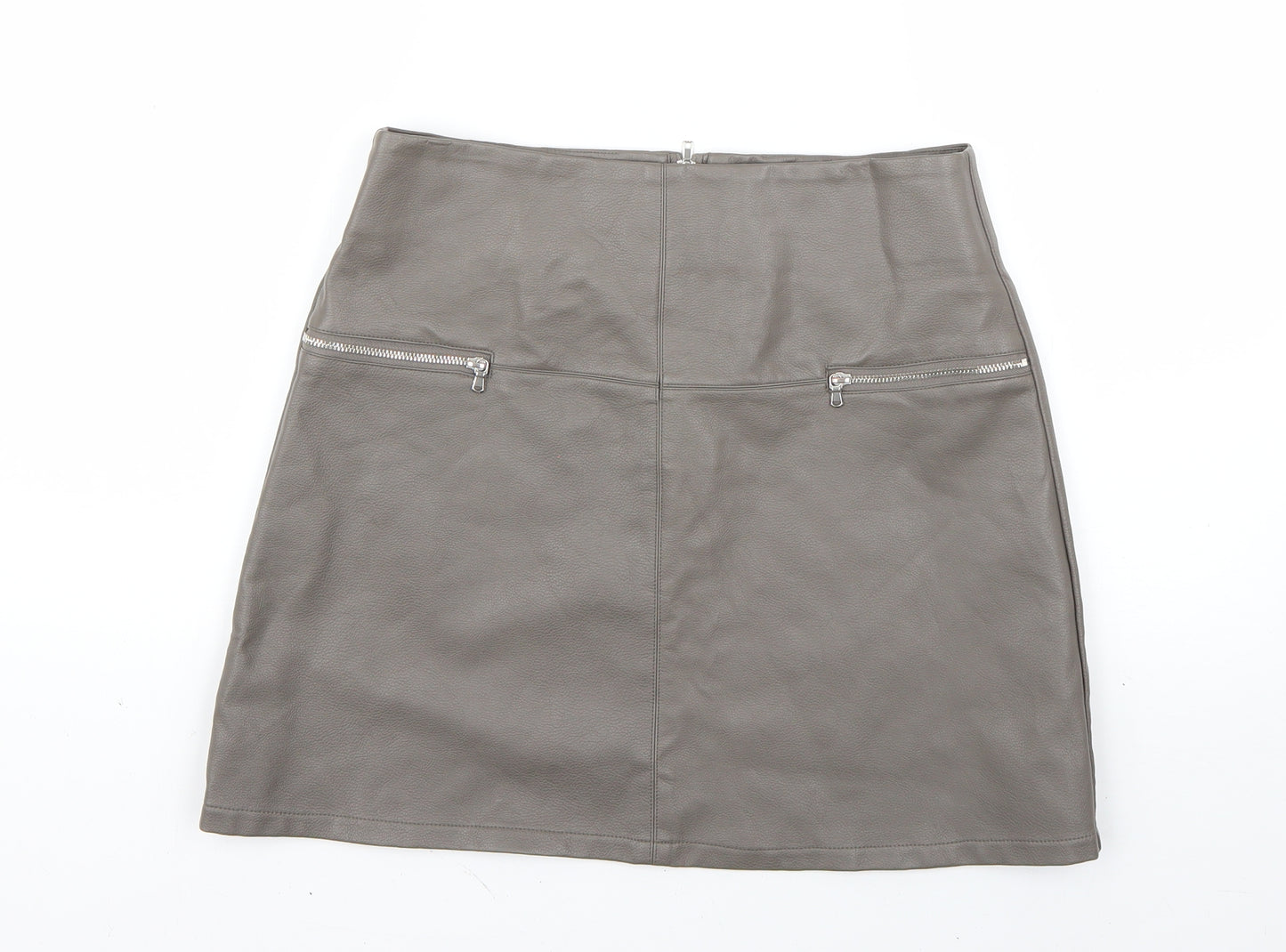 Atmosphere Womens Grey   Mini Skirt Size 12